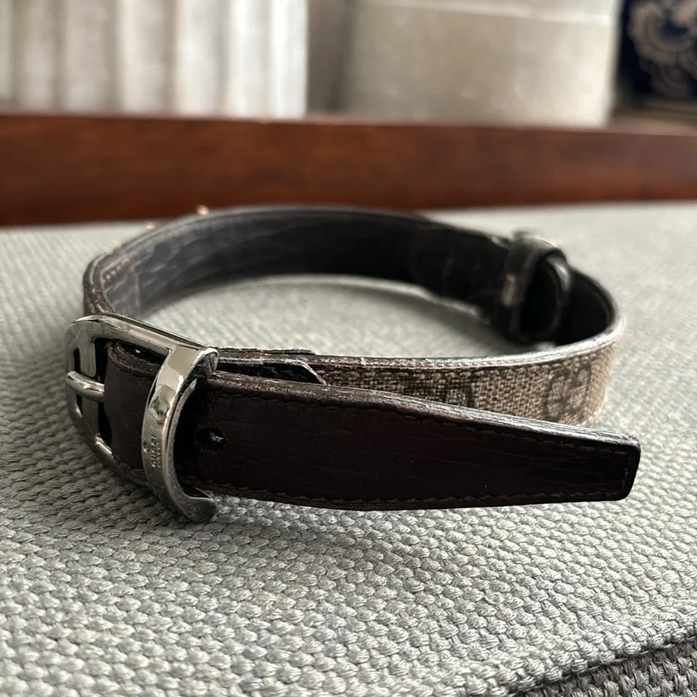 Gucci Dog Collar Authentic - Picture 3 of 12